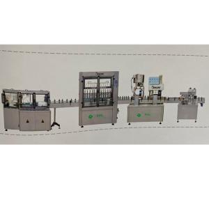 4 Nozzles GMP 20ml High Viscosity Liquid Filling Machine