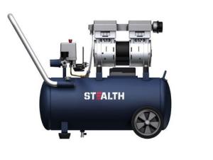 China 8 Gallon STEALTH Oil Free Air Compressor 3300881 1.5 Hp Motor Oil Free Pump on sale