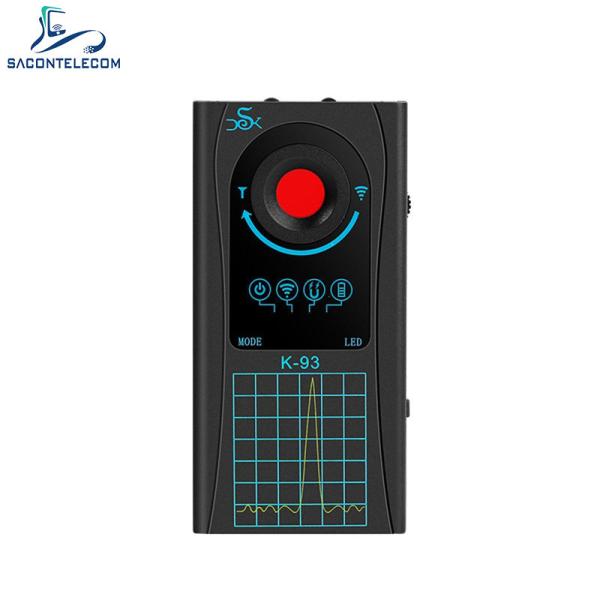Quality Detectable RF wireless signal detector 3.7V DC 350mA Anti Spy Camera Detector for sale