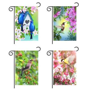 China 30x45cm 150D Custom Double Sided Flag Heat Sublimation Printing wholesale