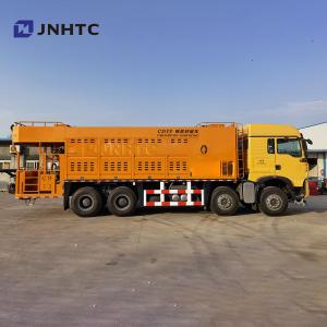 Road Maintenance Fiber Slurry Sealing Truck HOWO 8x4 A7 H5