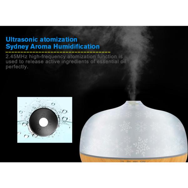 OBM 300ml 3d Glass Room Diffuser , 30-70ml/H Aromatherapy Essential Oil Diffuser