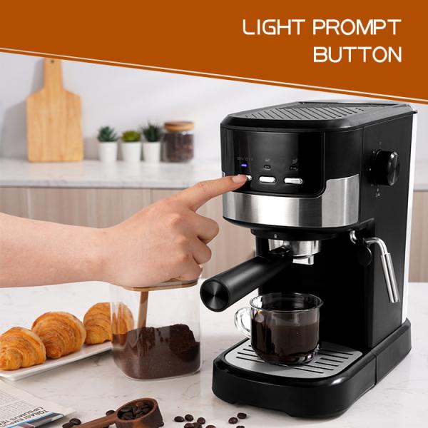 1000W Multifunction Coffee Machine Cappuccino Latte Stainless Steel Espresso Coffee Maker