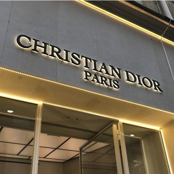 3D Stainless Steel Lettering Signage LED Modules Easy Installation