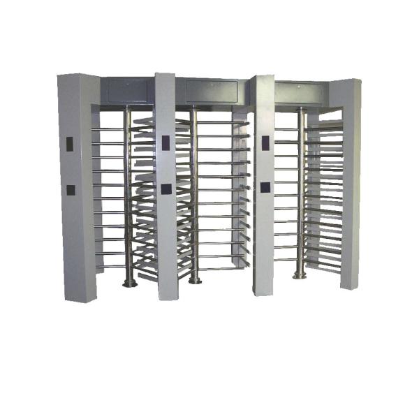 Dual Channel Security Turnstile Security Revolving Doors Rust Proof 120 Degree