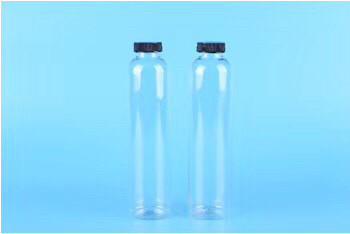 Quality 350ml Pet Plastic Juice Bottles cone shape customized Printing for sale
