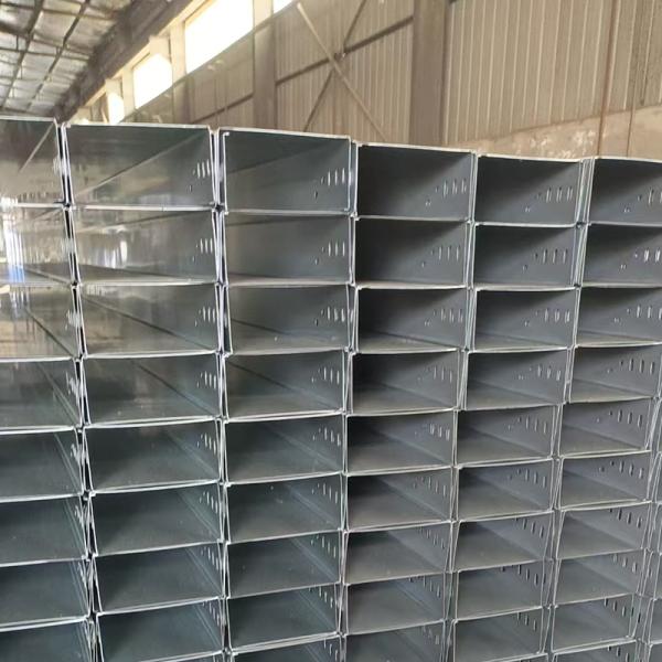 Management Steel Ladder Rack Cable Tray OEM ODM Wire Galvanized Metal Cable Trough