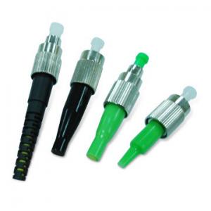China FC APC Fiber Optic Connector green out housing 2.0/3.0mm ISO9001:2015 certificate wholesale