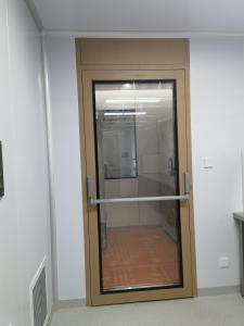 GMP Cleanroom Door System Panic Bar With World Lock High Security