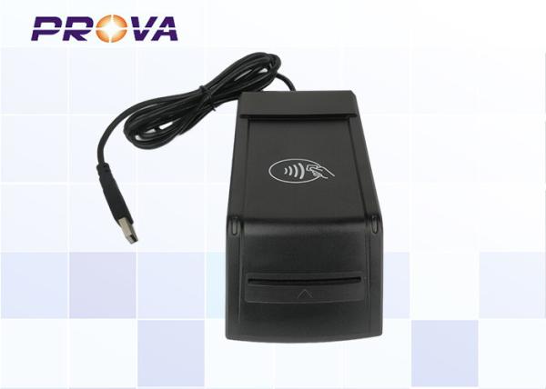 Quality Contact & Contactless Chip Card Reader With USB HID PCSC Interface for sale
