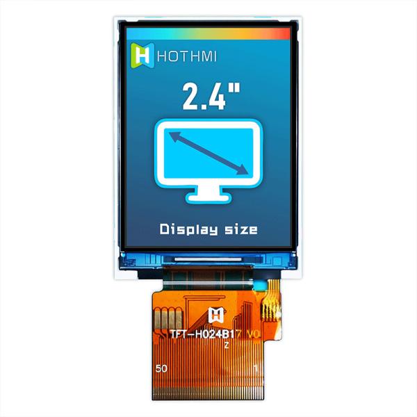 2.4-inch 240x320 TFT LCD Display With RGB Interface
