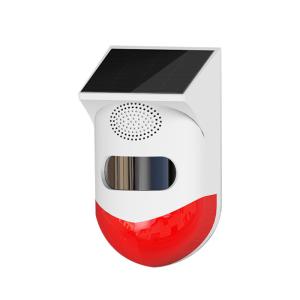 China Wifi Home Security Solar Powered House Alarm Wireless Burglar Intruder Alarm on sale