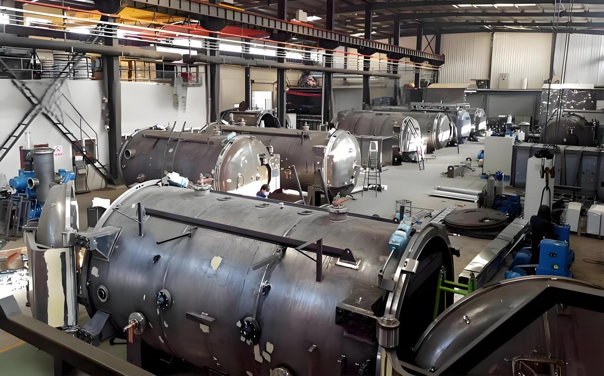 3000C Industrial Vacuum Graphitization Furnace For Carbon Fiber Graphitization