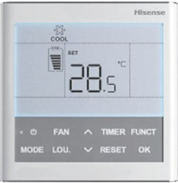 Hisense Air Conditioner Adaptive Controller display close-up