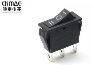 China 1 Way Three Position Push Button Rocker Switch Power Control ON - OFF - ON wholesale