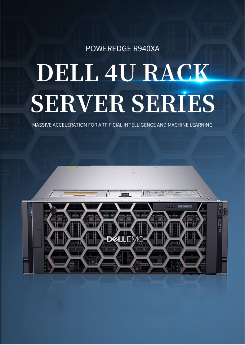 Xeon Server Rack Server Wholesale 2x Intel Xeon Gold 5120 Power Edge R940 Rack Computer Server