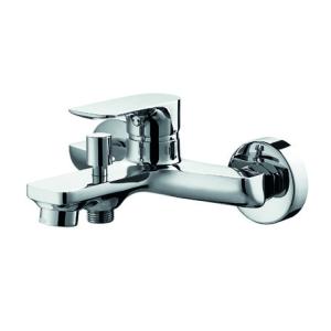 China Brass Chrome Bathroom Bath Mixer Taps 35mm Cartridge Leakage Proof wholesale