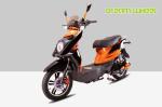Pedal Assisted Electric Motorcycle Scooter For Adults 16" X 3.0 Tire Two Wheels