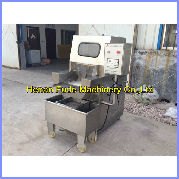 saline injection machine with bone, brine saline meat injector machine