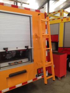 China Fire Fighting Truck Parts Special Vehicles Accessories Aluminum Extension Ladder wholesale