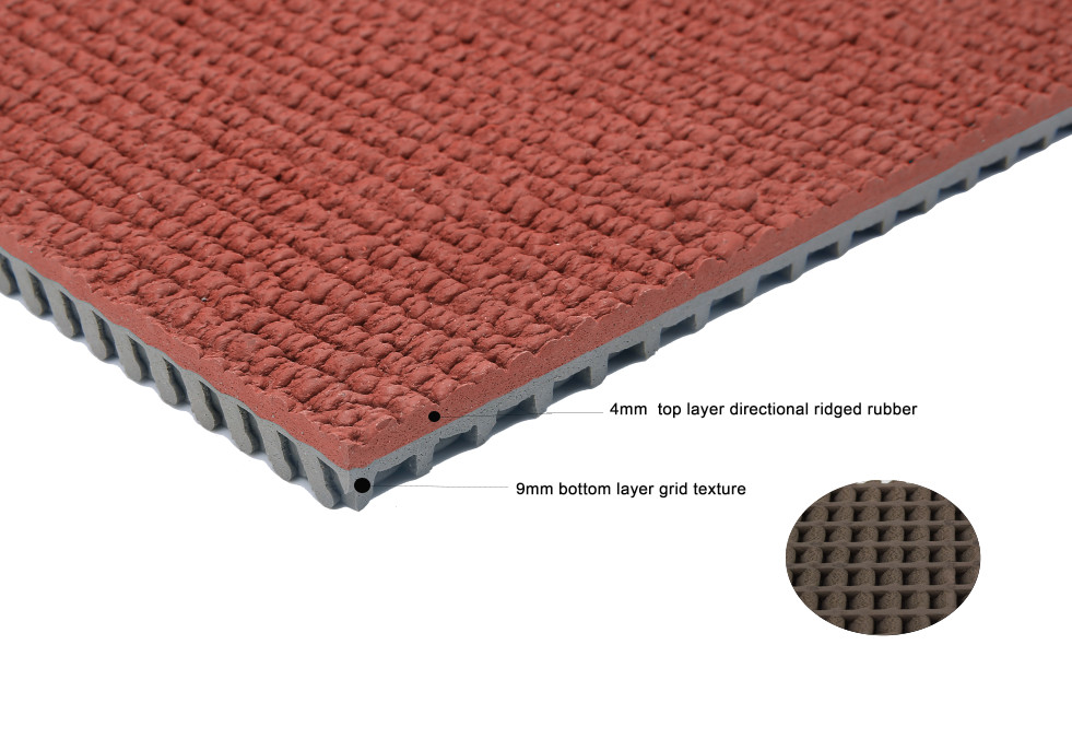 OEM International Polyurethane Running Track Mat IAAF Certificate