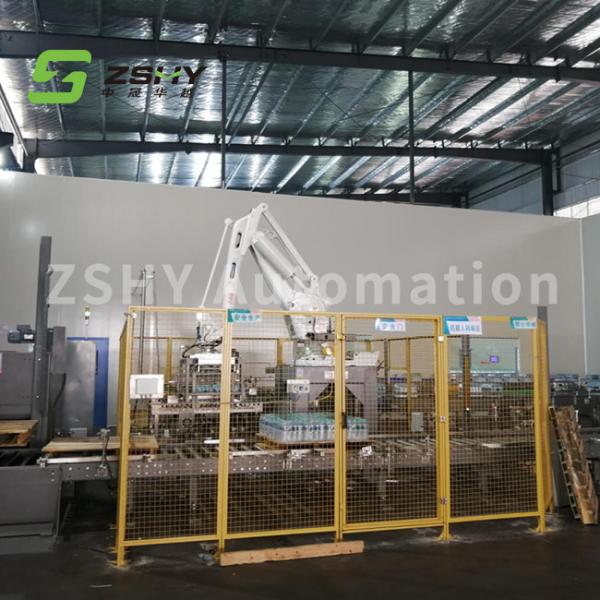 Speed 10pcs/Min Automatic Robot Palletizer Carton Stacking Equipment
