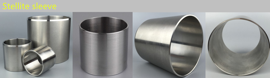 Cobalt Chromium Alloy Bushing And Sleeve Oil / Gas Pump Spare Parts
