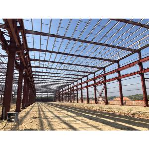 China Economical Prefab Steel Frame Buildings , Light Steel Frame Warehouse Construction wholesale