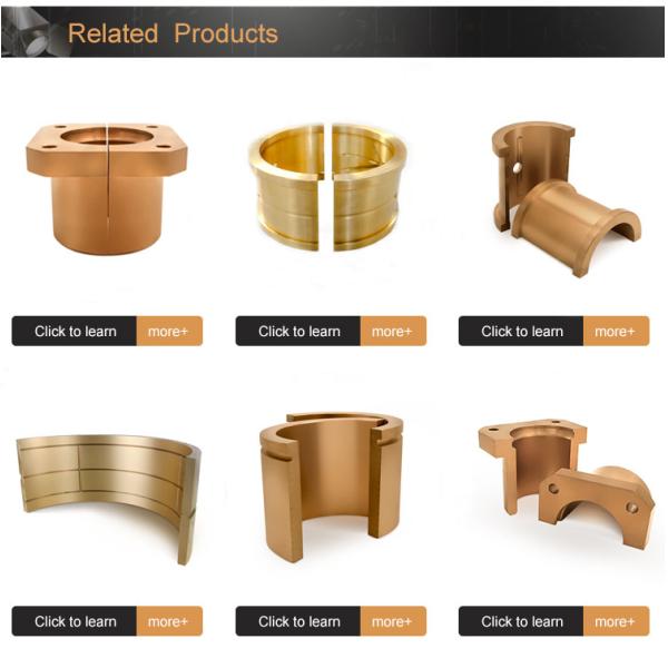 Copper Sleeve Brass Half 0.05mm Split Bushing