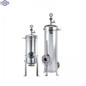 China Factory Price Multi round cartridge filter housing press for virgin coconut oil wholesale