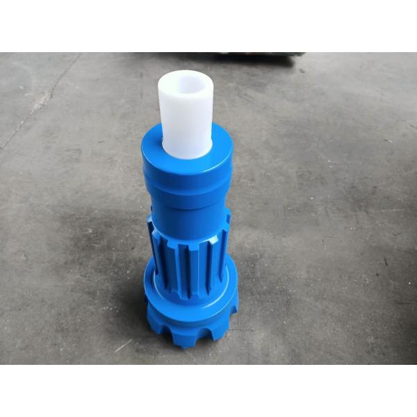 6" DTH Bits Flat Face With Foot Valve QL60 165mm For Hard Rock Formation
