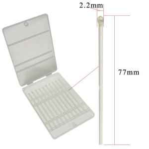 Cleanroom Silicone Swab Gel Sticky Pen Yellow Transparent Round Head