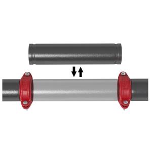 STG4Z 8'' - 24'' Roll groover machine designed for automatic production line of