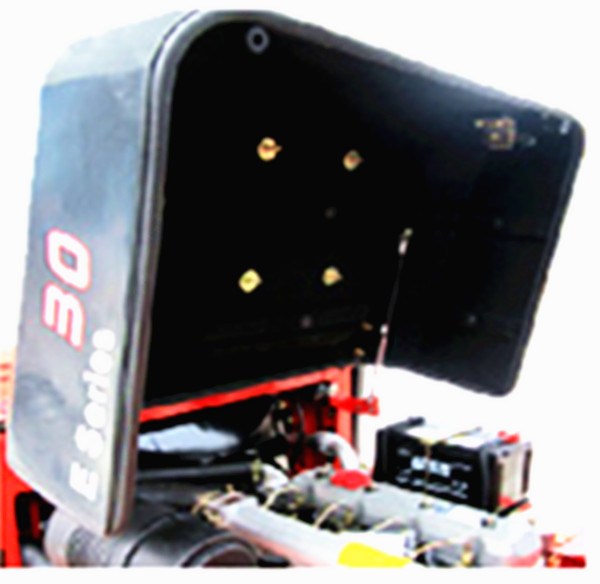 3 Stage Manual Forklift Truck , 4 Wheel Forklift Heavy Duty Driving Axle