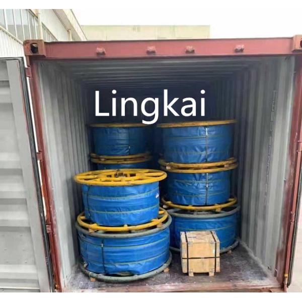 18 Strands Anti Twisting Braided Steel Rope For High Voltage Big Conductors Stringing