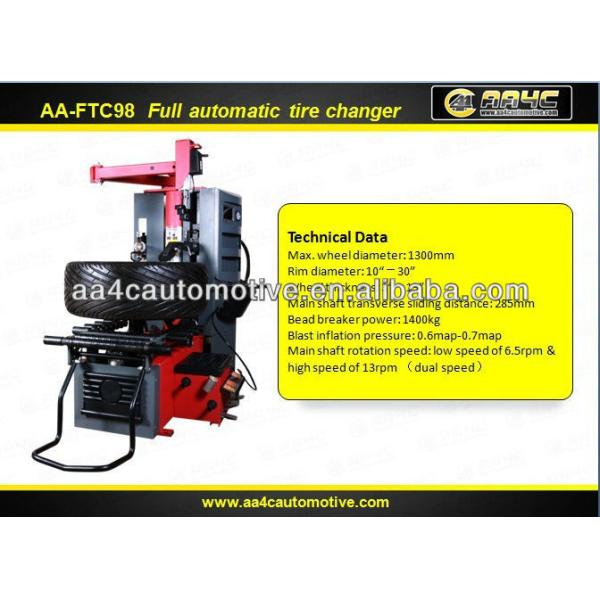 full automatic tire change tyre removal tyre demounting machine AA-FTC98