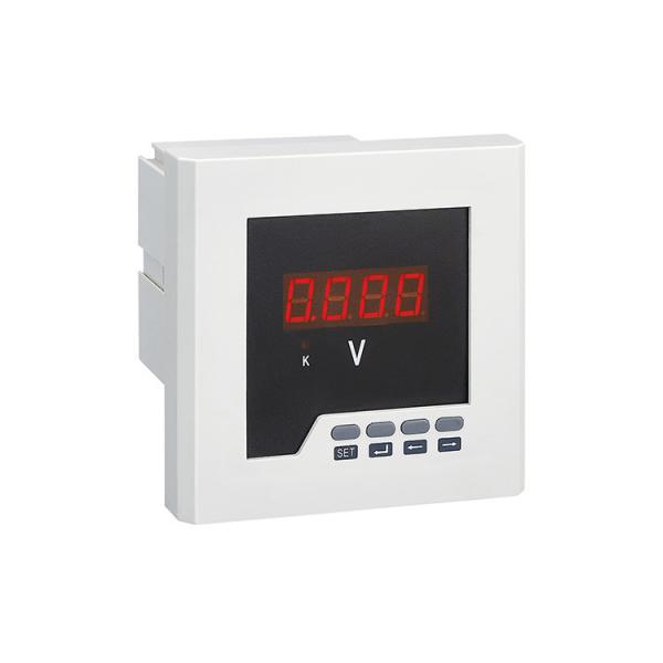 Quality 96*96 Single Phase Led Display Analog Panel Voltmeter For Power Meter Electrical Instruments for sale