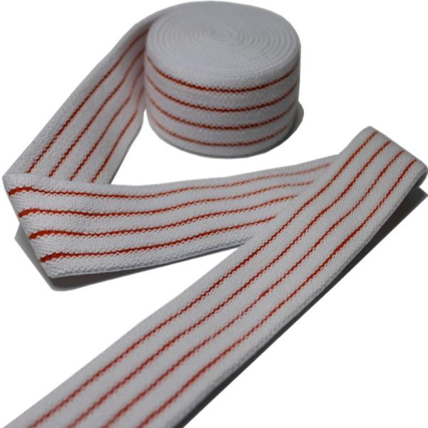 Quality 38mm Braided Swimwear Elastic Cotton Tape Knitted Sustainable for sale