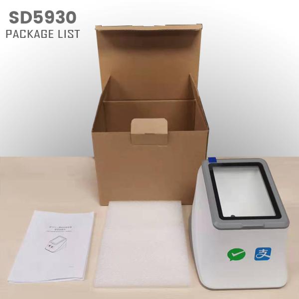A WCMI Alipay Negative Scanner 2d Wireless bar Code Reader Desktop Barcode Scanner Platform