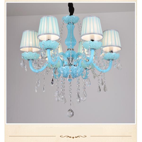 Pink crystal chandelier For Living room Kids Bedroom ( WH-C-02)