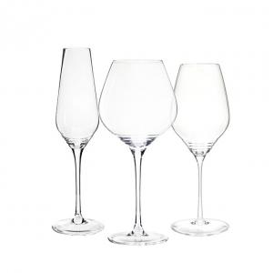 China Wine Glass Set 3 Pieces Hand Decorated Wine Glass Set Manufacturers on sale