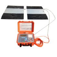 China LED LCD Integrated Portable Axle Scales With Strain Gauge wholesale