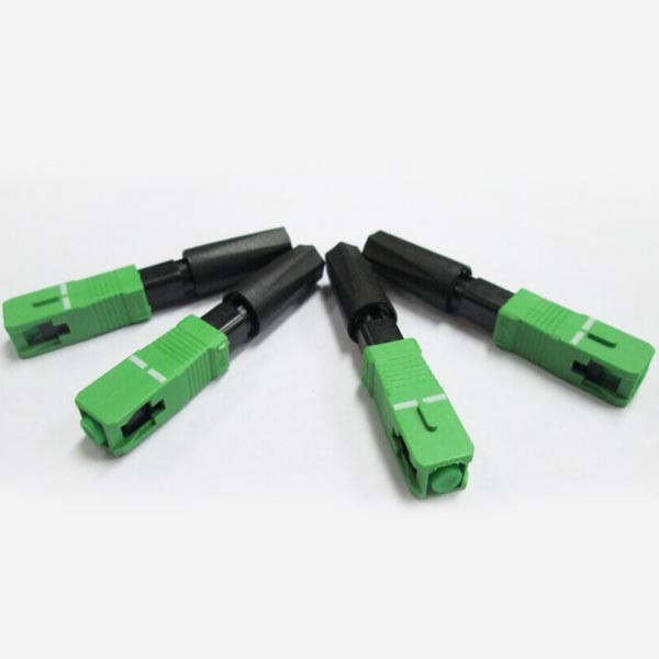 Telecom Networks FTTH SC APC 60dB Fiber Optic Fast Connector