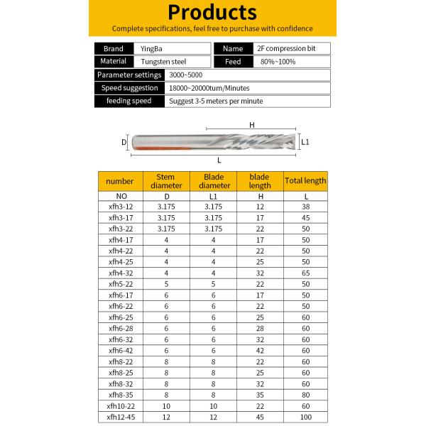 12mm Cutting Bit DLC Coating Precision Carbide End Mill Set