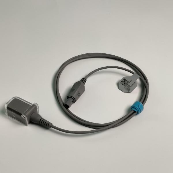 SHEC1 Blood Oxygen Probe Extension Cable 2M DB9 Adapter To LEMO Plug 6 Pin Double Slot L2.0m