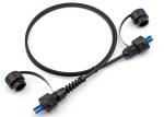 IP67 ODVA - LC UPC Fiber Optic Cable Assembly Connector