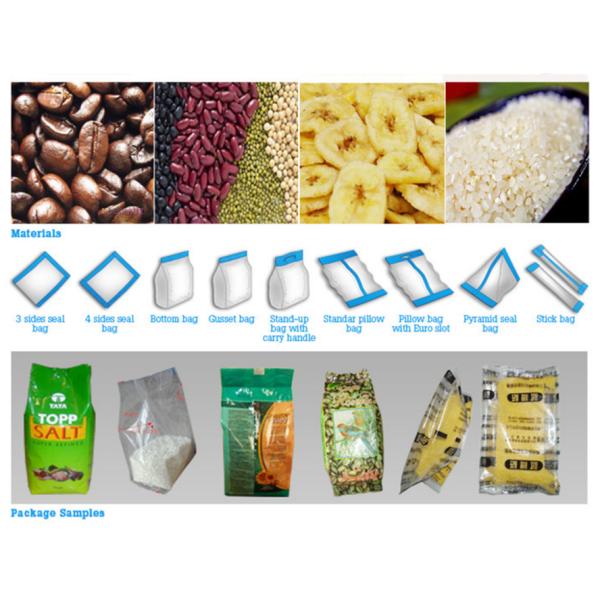 High-precision Potato Chips Snack Bean Rice Granule Packaging Machine