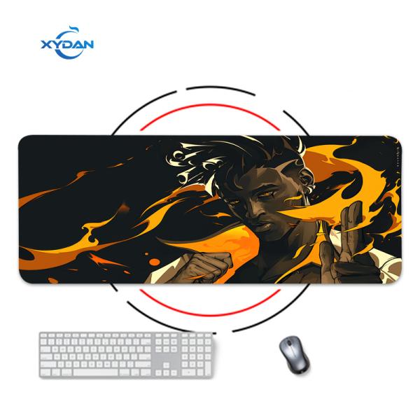 Style Playmat Custom Print Valorant Soft Non-Slip Gaming Mouse Pad Computer Keyboard Mat