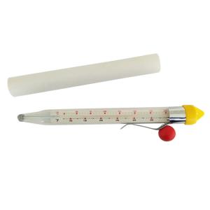 China Transparent Glass Candy Deep Fry Thermometer 210mm Length Instant read wholesale