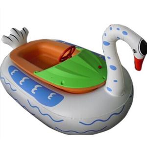 China Funny Pool Inflatable Toy Boat , Animal Inflatable Water Bumper Boats wholesale